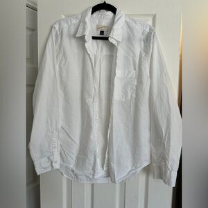 Universal Thread Cream Button-Up Shirt